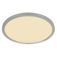 LED-DECKENLEUCHTE 24 W  42/2,5 cm    - Weiss/Opal, Basics, Kunststoff (42/2,5cm) - Globo