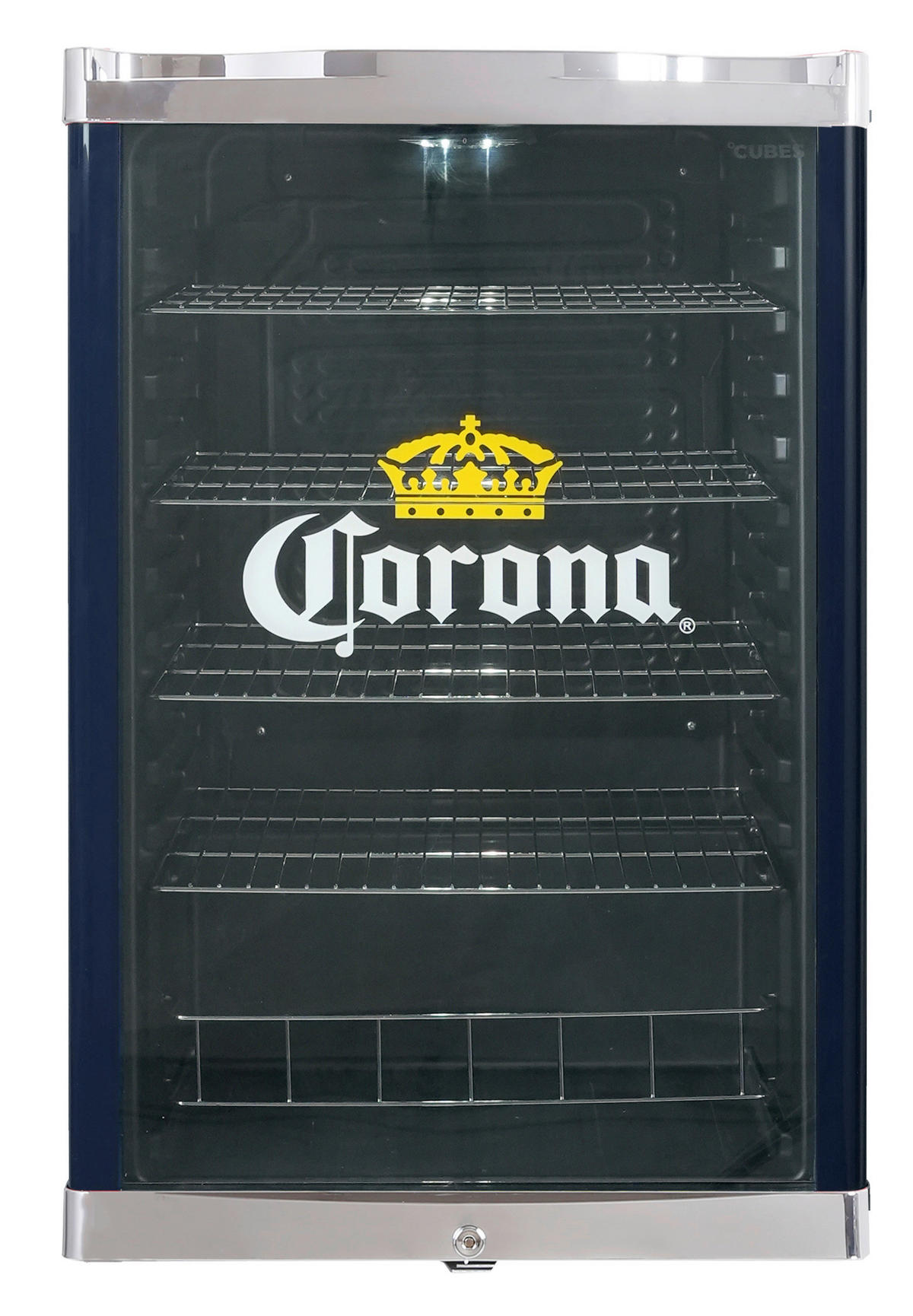 KÜHLSCHRANK 84,5/54/54,8 cm COOL CUBE 115L  - Schwarz, KONVENTIONELL, Metall (84,5/54/54,8cm) - Atrigo