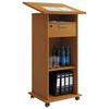 STEHPULT 60/50/120 cm  in Buchefarben  - Buchefarben, Basics, Holzwerkstoff (60/50/120cm) - MID.YOU