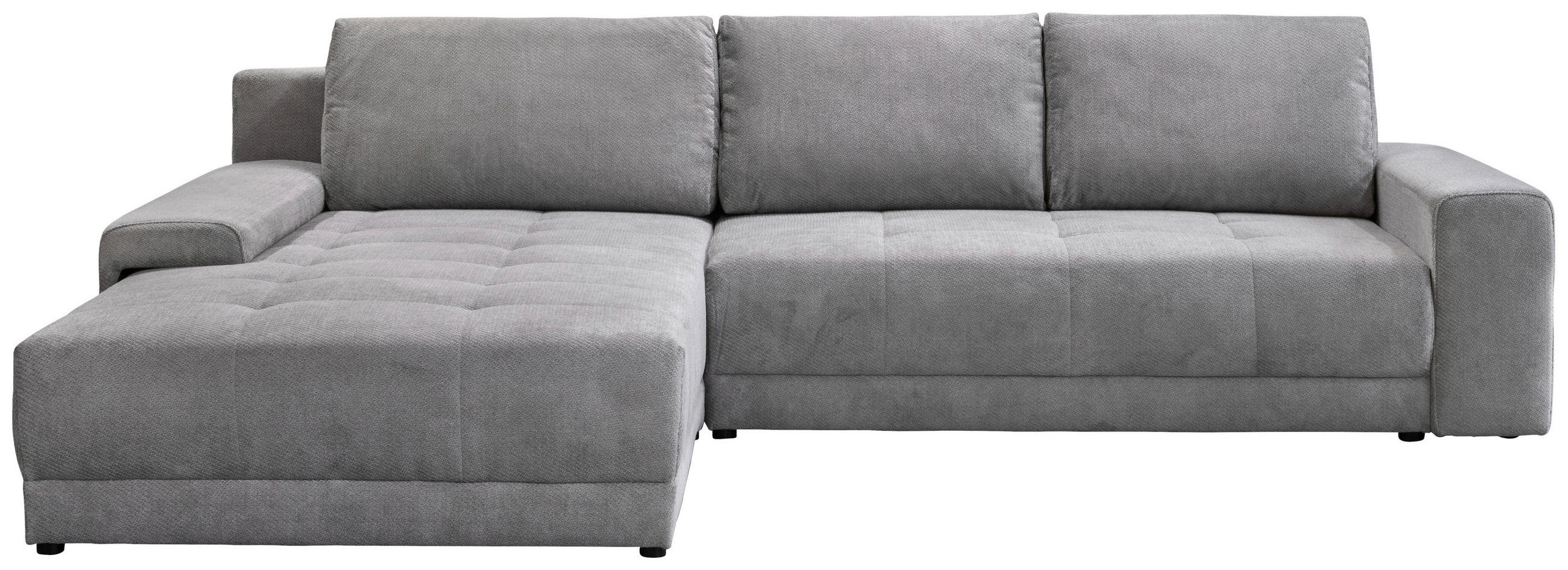 ECKSOFA Hellgrau  - Hellgrau, Trend, Textil (213/208cm) - MID.YOU