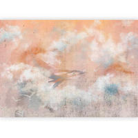 FOTOTAPETE  - Orange/Grau, LIFESTYLE, Textil (250/175cm) - artgeist