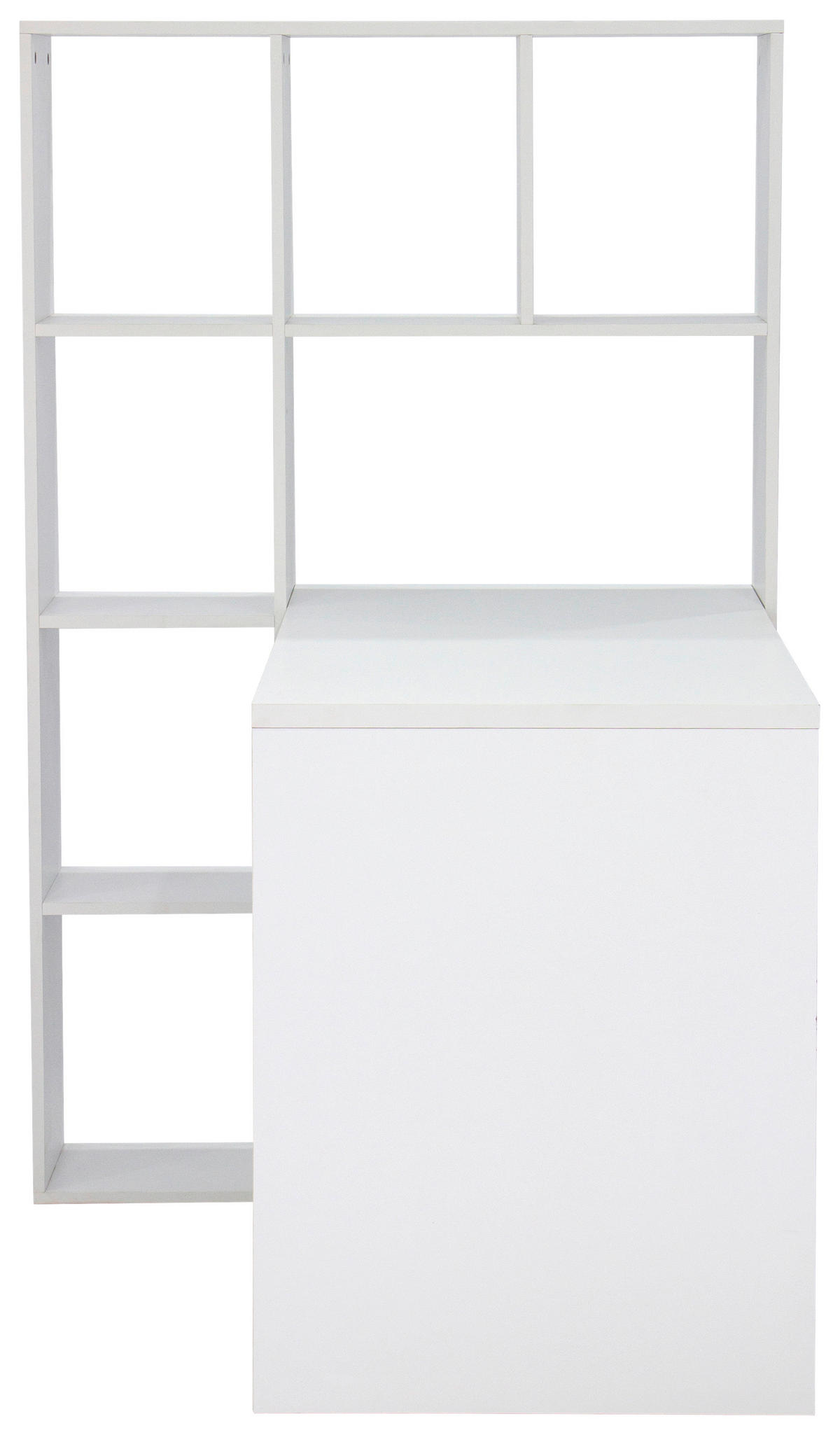SCHREIBTISCHKOMBINATION Weiß  - Weiß, MODERN, Holzwerkstoff (110/149/94cm) - MID.YOU
