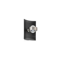 LED VÄGGLAMPA Bondy 21/16/5 cm   - svart, Design, metall (21/16/5cm) - Fischer & Honsel