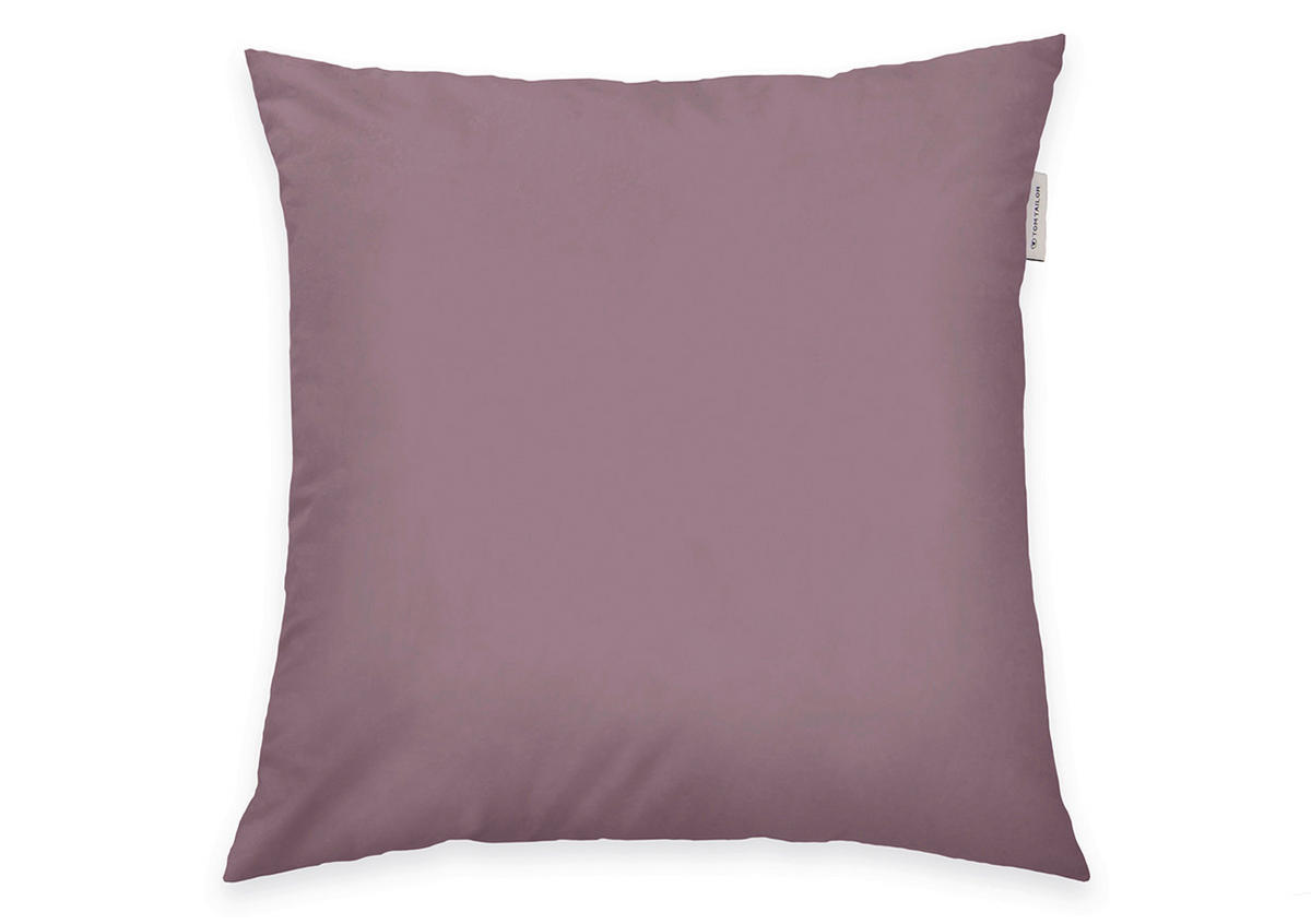 KISSENHÜLLE 40/40 cm  - Mauve, Basics, Textil (40/40cm) - Tom Tailor