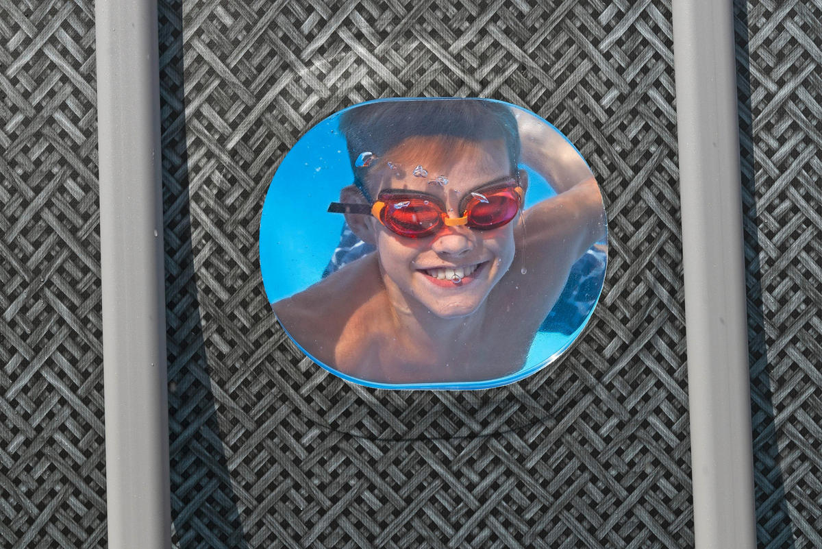 POOL SET 56384  - Blau/Hellblau, KONVENTIONELL, Kunststoff/Metall (488/244/122cm) - Bestway