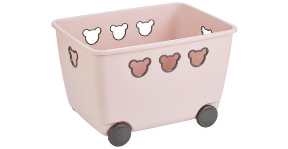 SPIELZEUGBOX 53,4/39,8/37 cm  - Pink, Basics, Kunststoff (53,4/39,8/37cm) - My Baby Lou