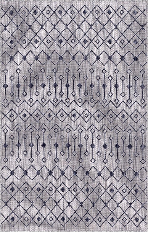 WEBTEPPICH 150/245 cm Hellgrau - Hellgrau, Basics, Textil (150/245cm)