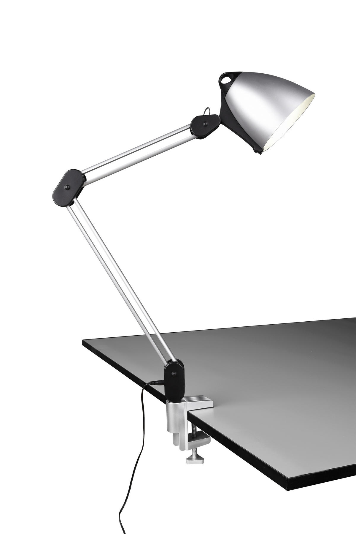 NAMIZNA LED-SVETILKA  Nadal 19,00/57,0/46,00 cm            - črna/barve titana, Basics, umetna masa (19,00/57,0/46,00cm)