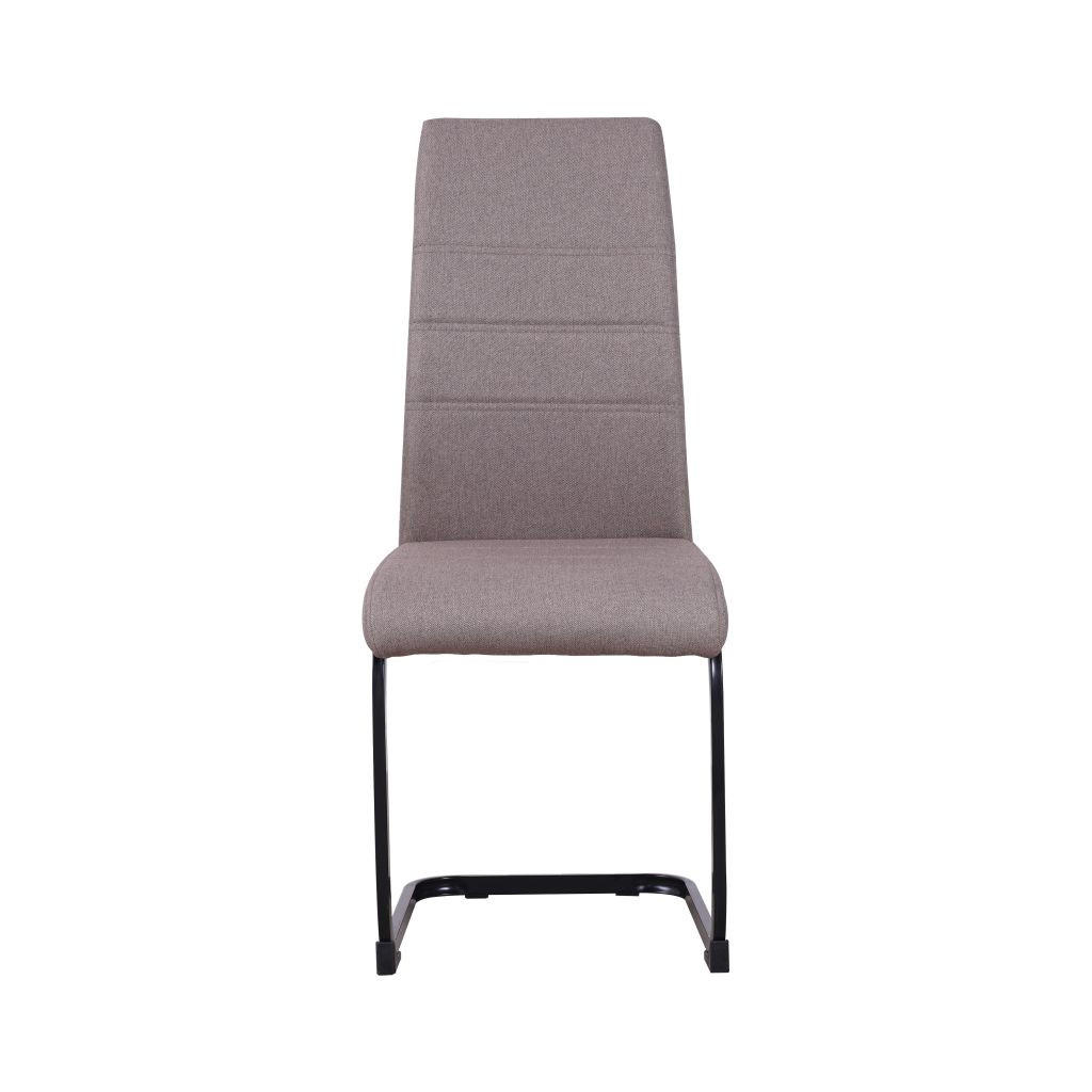 STOLICA  bež       - bež/crna, Moderno, metal/tekstil (42/99/56cm)