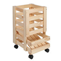 Kartoffel- und Obstkiste     - Basics, Holz (30/52,5/30cm)
