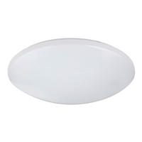 STROPNA LED-SVETILKA   //3000-6500 K/230 V/ - bela/opal, Basics, kovina/umetna masa (50/12cm) - Globo