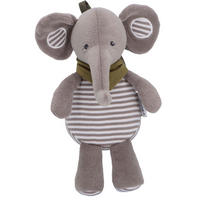 SPIELUHR 18/9/7 cm  - Grau, Basics, Textil (18/9/7cm) - Sterntaler