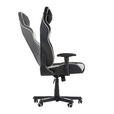 GAMINGSTUHL  in Lederlook, Mikrofaser Schwarz, Weiß  - Schwarz/Weiß, Design, Kunststoff/Textil (72/128-138/72cm) - Xora