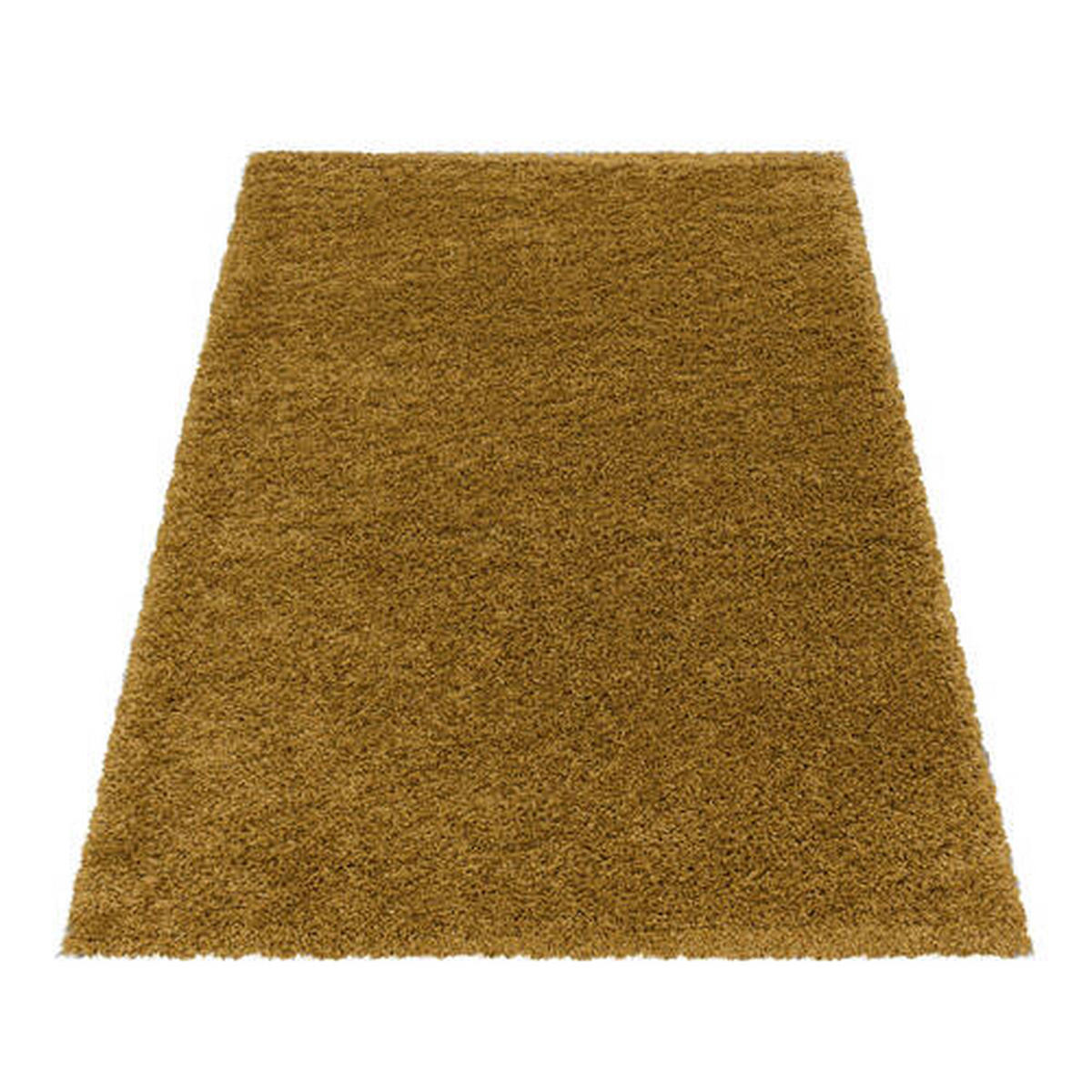 PREPROGA Z VISOKIM FLOROM Sydney 3000 gold  300/400 cm  tkano  zlate barve  - zlate barve, Basics, tekstil (300/400cm)