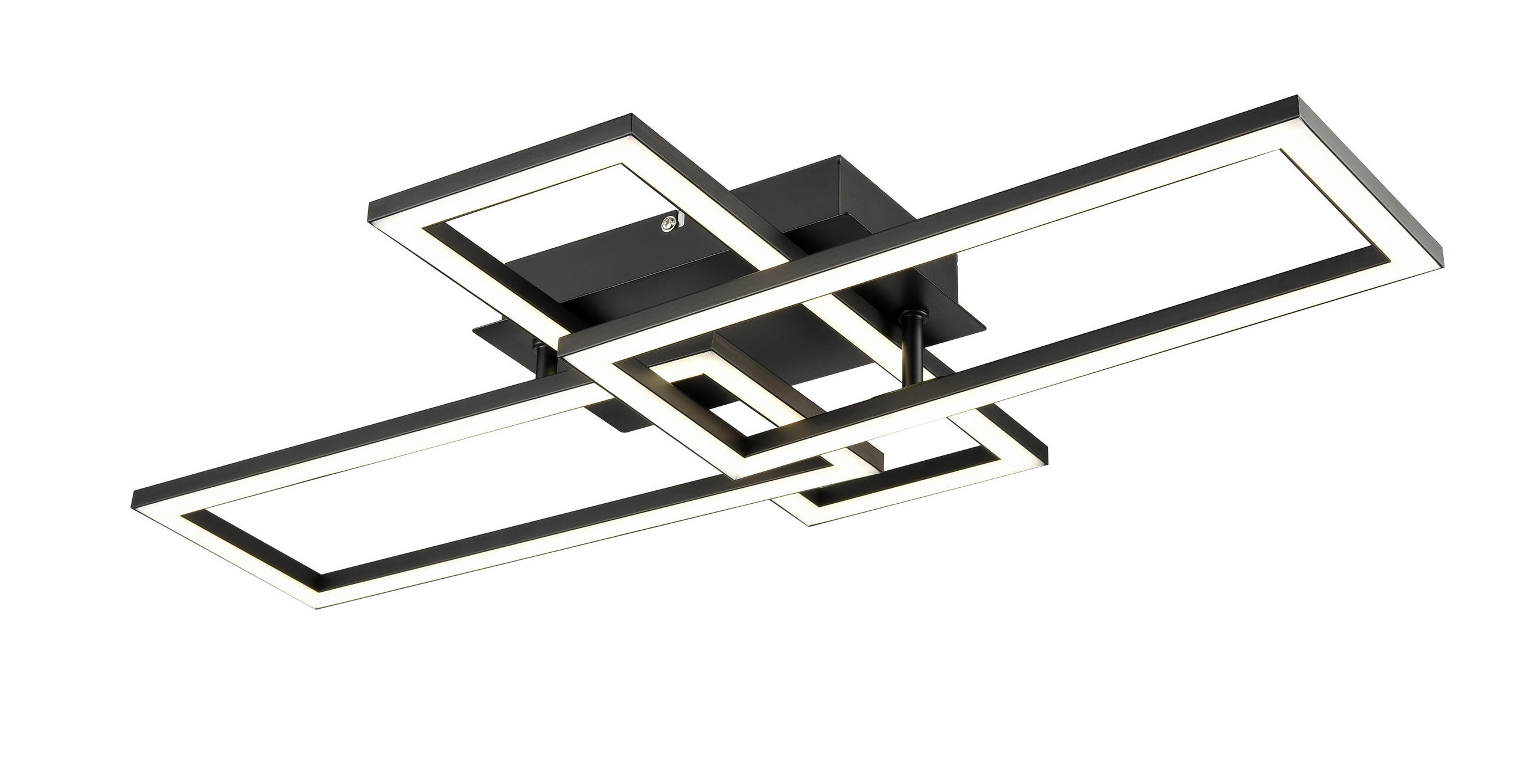 LED SVJETILJKA STROPNA  - crna, Basics, plastika (65/34,8/7,3cm) - Novel