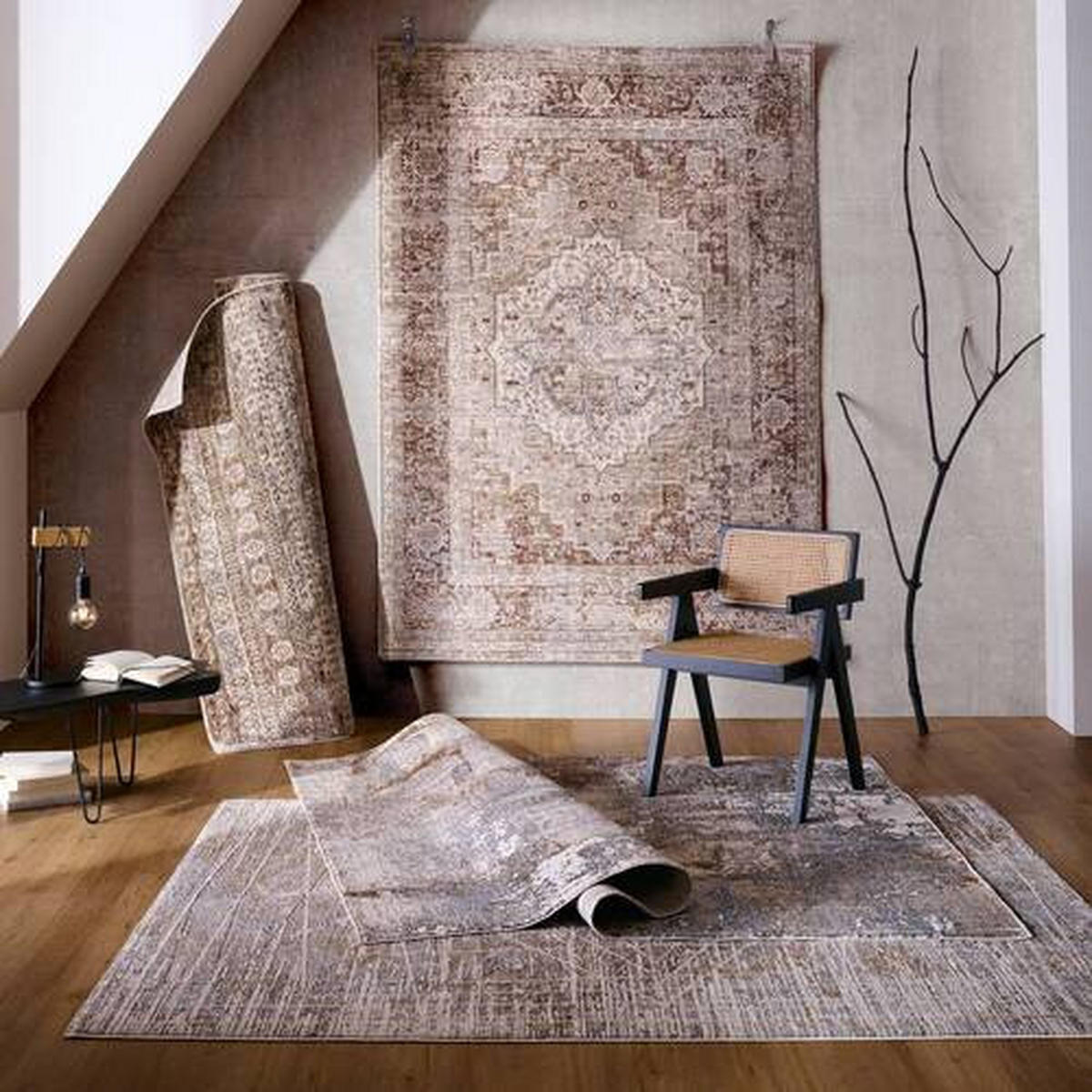 WEBTEPPICH 200/300 cm  - Creme/Hellgrau, Lifestyle, Textil (200/300cm) - Novel