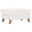 HOCKER Cord Naturfarben - Buchefarben/Naturfarben, Design, Holz/Textil (93/47/65cm) - Carryhome