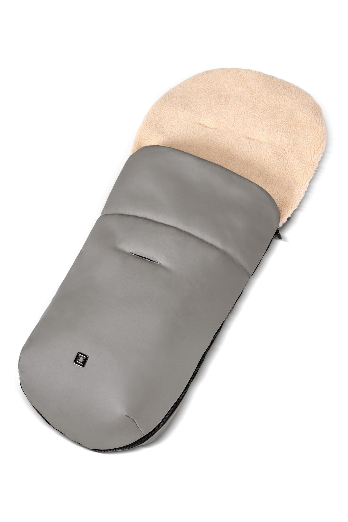 BUGGY-FUßSACK  - Hellgrau, Basics, Textil (40/8/96cm) - Moon