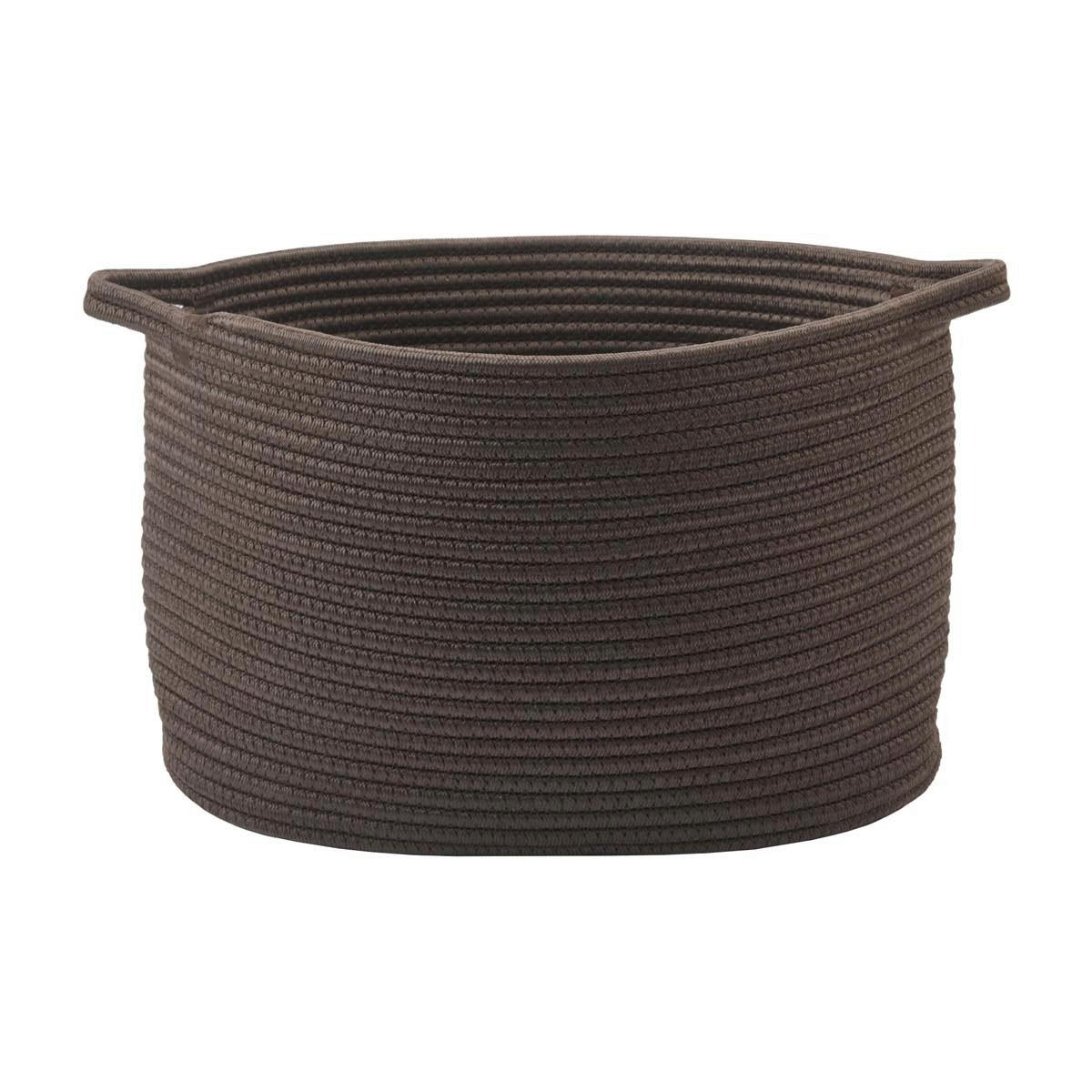 AUFBEWAHRUNGSKÖRBCHEN  - Dunkelbraun, Basics, Textil (27/24/38cm) - Aquanova