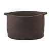 AUFBEWAHRUNGSKÖRBCHEN  - Dunkelbraun, Basics, Textil (27/24/38cm) - Aquanova