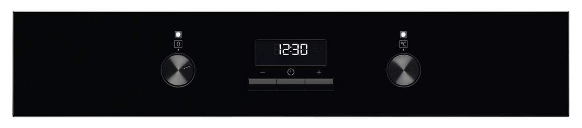 BACKOFENSET ELXB3K  - Schwarz, Basics, Glas/Metall (60/59,8/56cm) - Electrolux