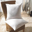 ZIERKISSEN  60/60 cm   - Creme, Basics, Textil (60/60cm) - Novel