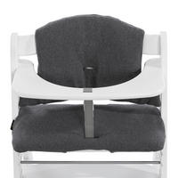 HOCHSTUHLEINLAGE HIGHCHAIR PAD  - Grau, Basics, Textil (44/24cm) - Hauck