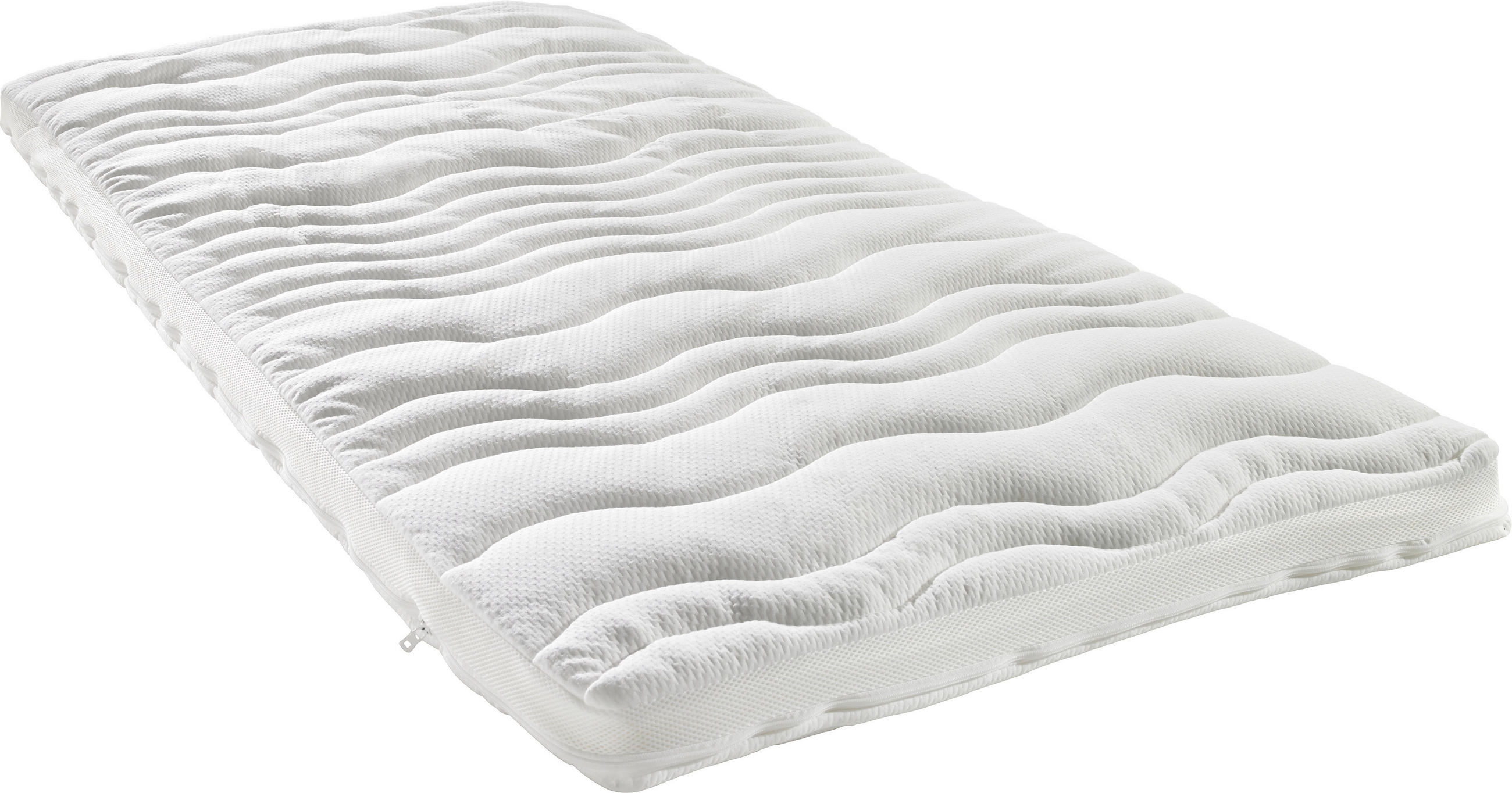 TOPPER 200/220 cm Höhe ca.  - Weiß, Basics, Textil (200/220cm) - Sleeptex