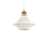 SVJETILJKA VISEĆA  21/43/218 cm      Lugano  - bijela, Trend, metal/keramika (21/43/218cm)