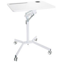 PISALNA MIZA kovina, leseni material bela  - bela, Basics, kovina/umetna masa (77/73-105/57cm) - MID.YOU