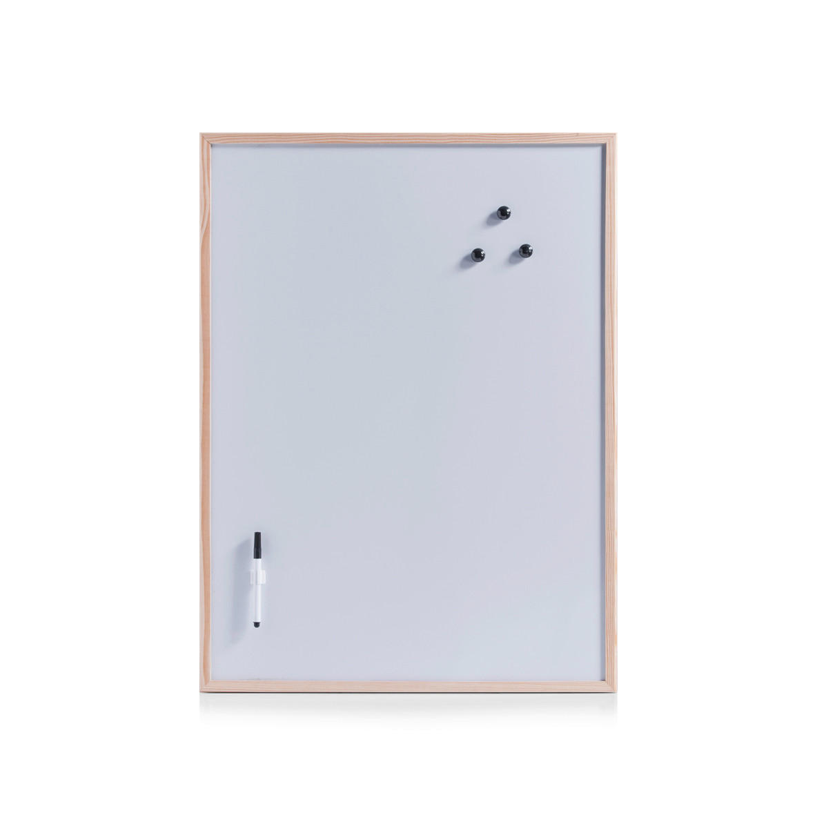 MAGNETTAFEL - Silberfarben, Basics, Metall (60/40/1,4cm) - Zeller Present