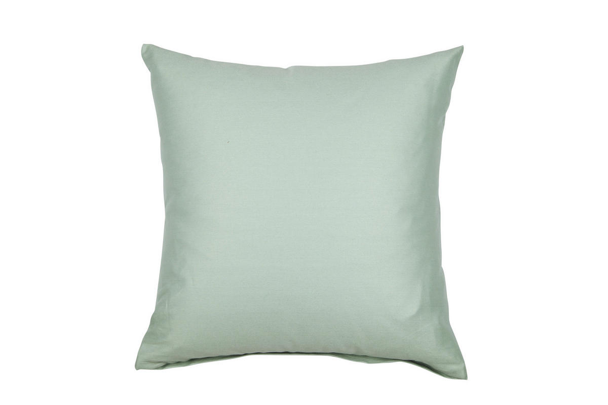 KOPFKISSENBEZUG Giacomo 40/40 cm  - Grün, Basics, Textil (40/40cm) - Janine