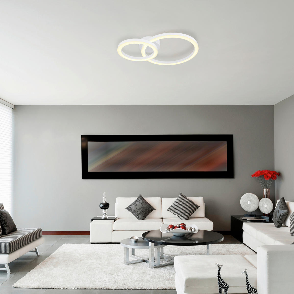LED-TAKLAMPA 42/30/7 cm  - Design (42/30/7cm) - Globo