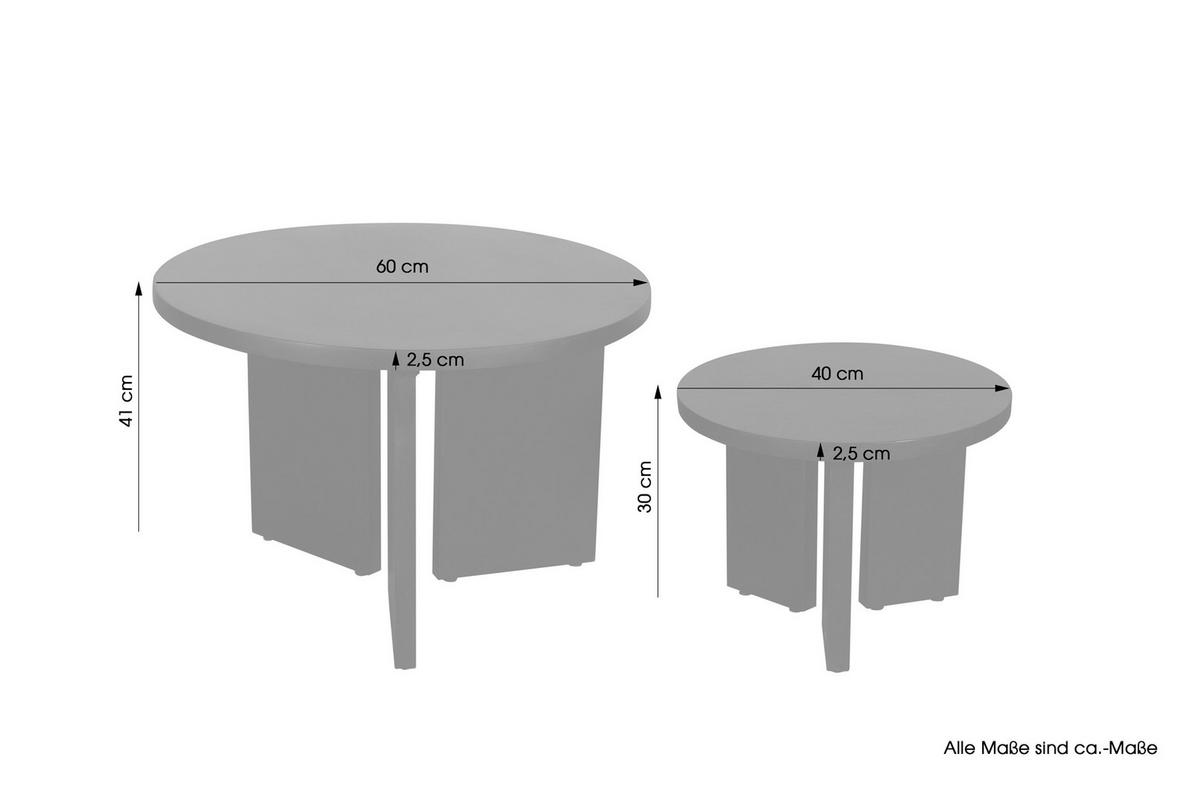 COUCHTISCH in Holz  - Schwarz, Design, Holz (40/60/30/41/40/60cm) - MID.YOU