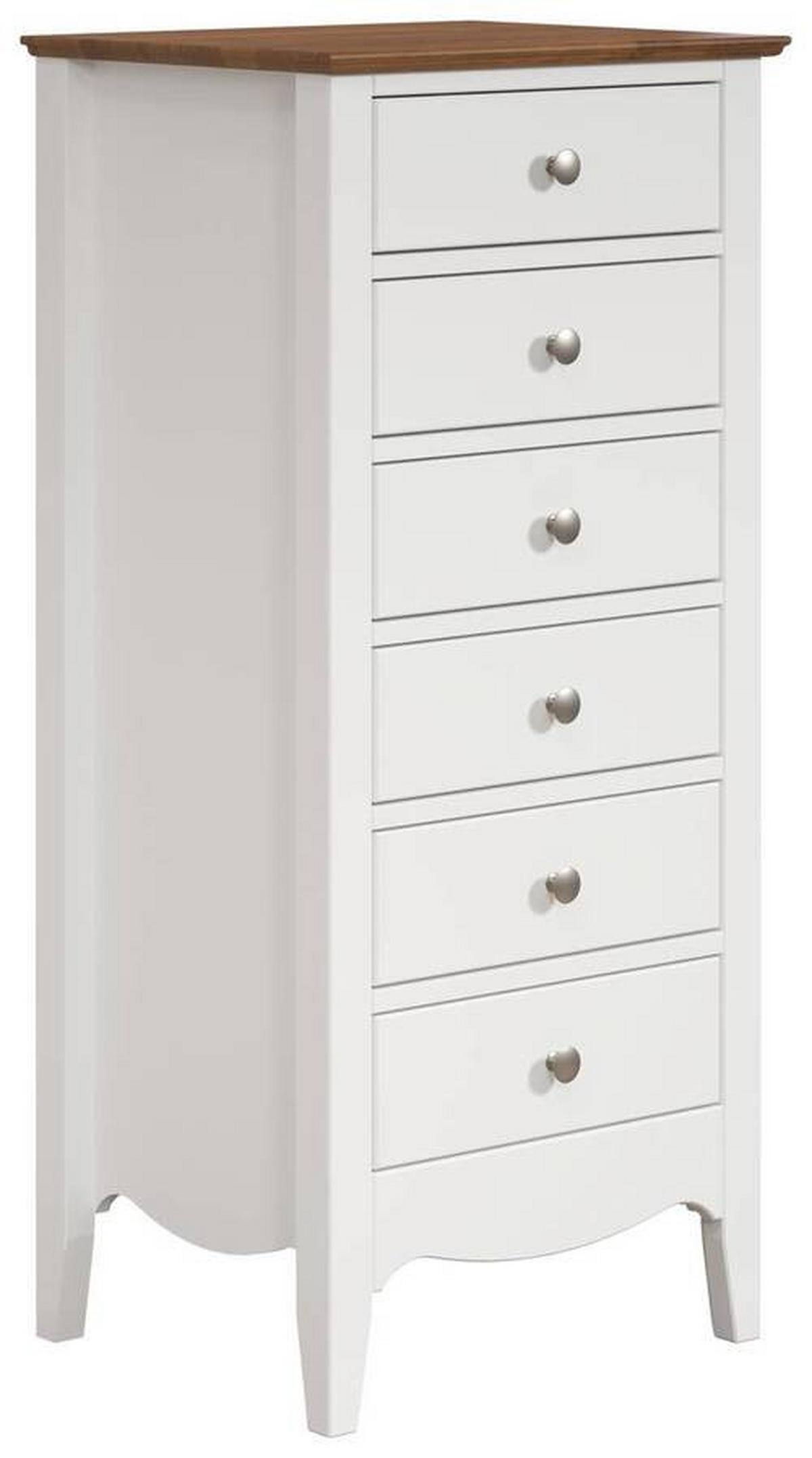KOMMODE  in 50/110/42 cm  - Dunkelbraun/Silberfarben, LIFESTYLE, Holz/Holzwerkstoff (50/110/42cm)