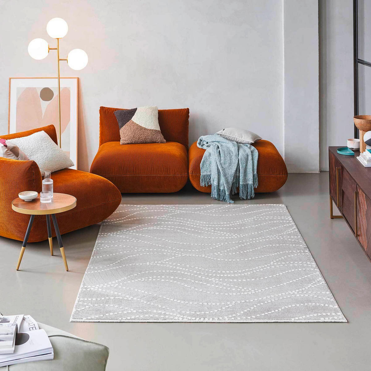 FLACHWEBETEPPICH 120/170 cm Esprit Creme, Beige  - Beige/Creme, Basics, Textil (120/170cm) - Esprit