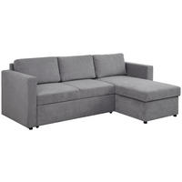 COLțAR textil gri  - negru/gri, Konventionell, plastic/textil (230/155cm) - Carryhome