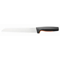 KENYÉRVÁGÓ KÉS 21 cm  - fekete/narancs, Basics, műanyag (21cm) - Fiskars