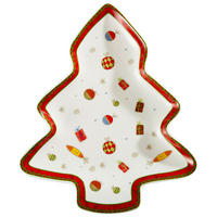 TANJIR ZA SERVIRANJE           - višebojna, Osnovno, keramika (23cm) - X-Mas