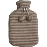WÄRMFLASCHE  - Beige, LIFESTYLE, Kunststoff/Textil (20/32,7cm) - X-Mas
