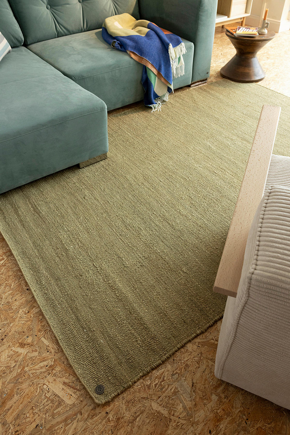 JUTETEPPICH 170/240 cm Grün  - Grün, Basics, Textil (170/240cm) - Tom Tailor