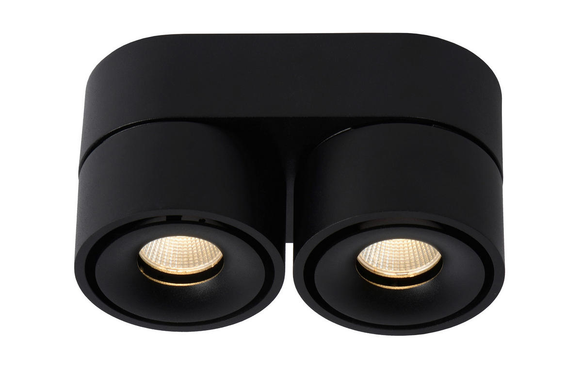 LED-STRAHLER - Schwarz, Konventionell (16.1/7.8/8.2cm) - Lucide