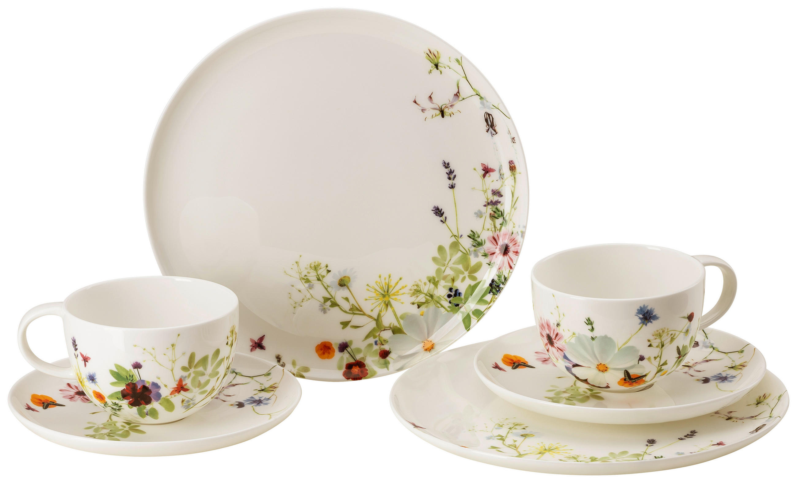 KAFFEESERVICE Multicolor Brillance Grand Air 6-teilig  - Multicolor, Basics, Keramik - Rosenthal