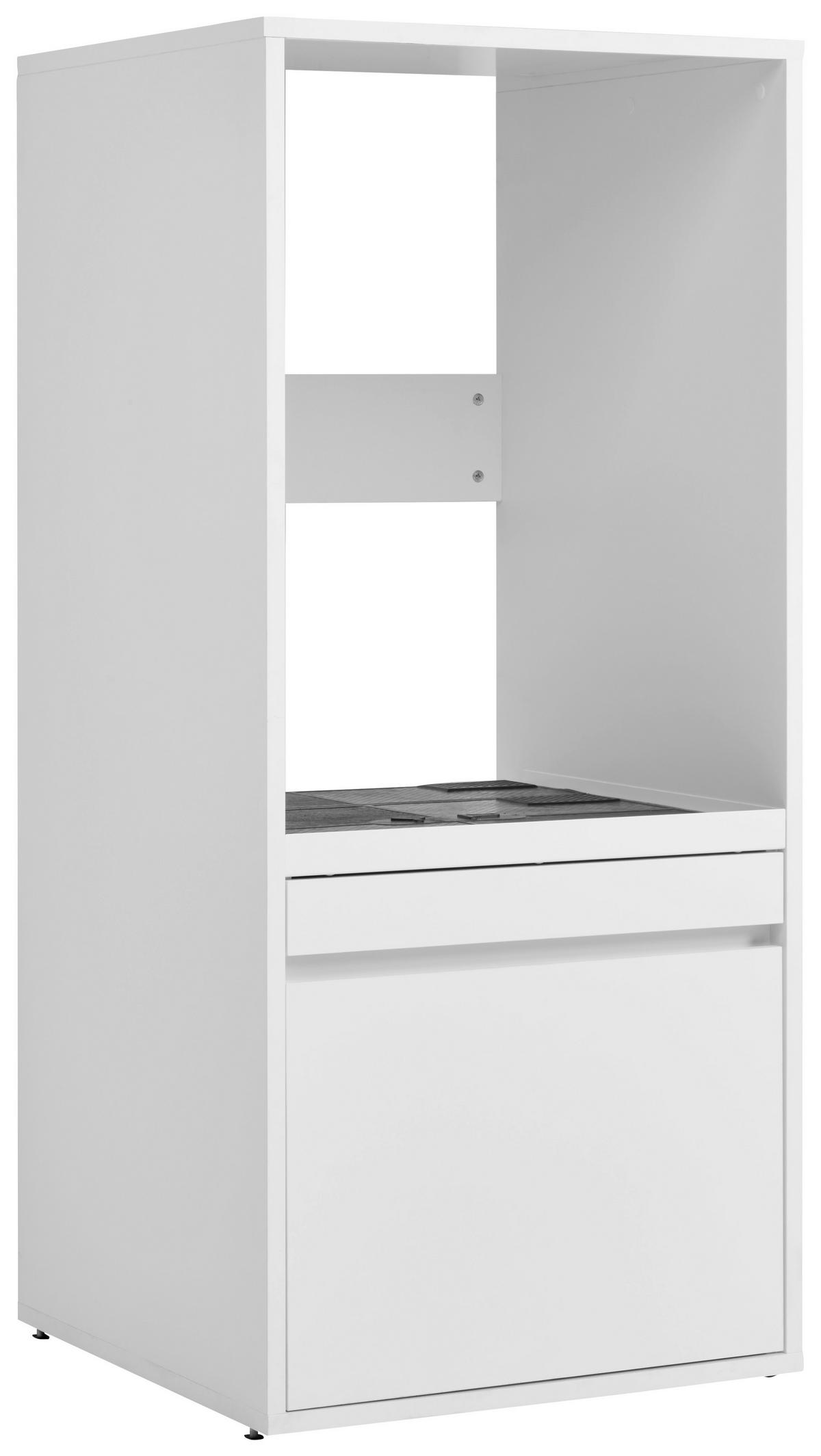 WASCHMASCHINENSCHRANK 67,5/151,8/67,5 cm  in Weiß  - Weiß, Basics, Holzwerkstoff (67,5/151,8/67,5cm) - Xora