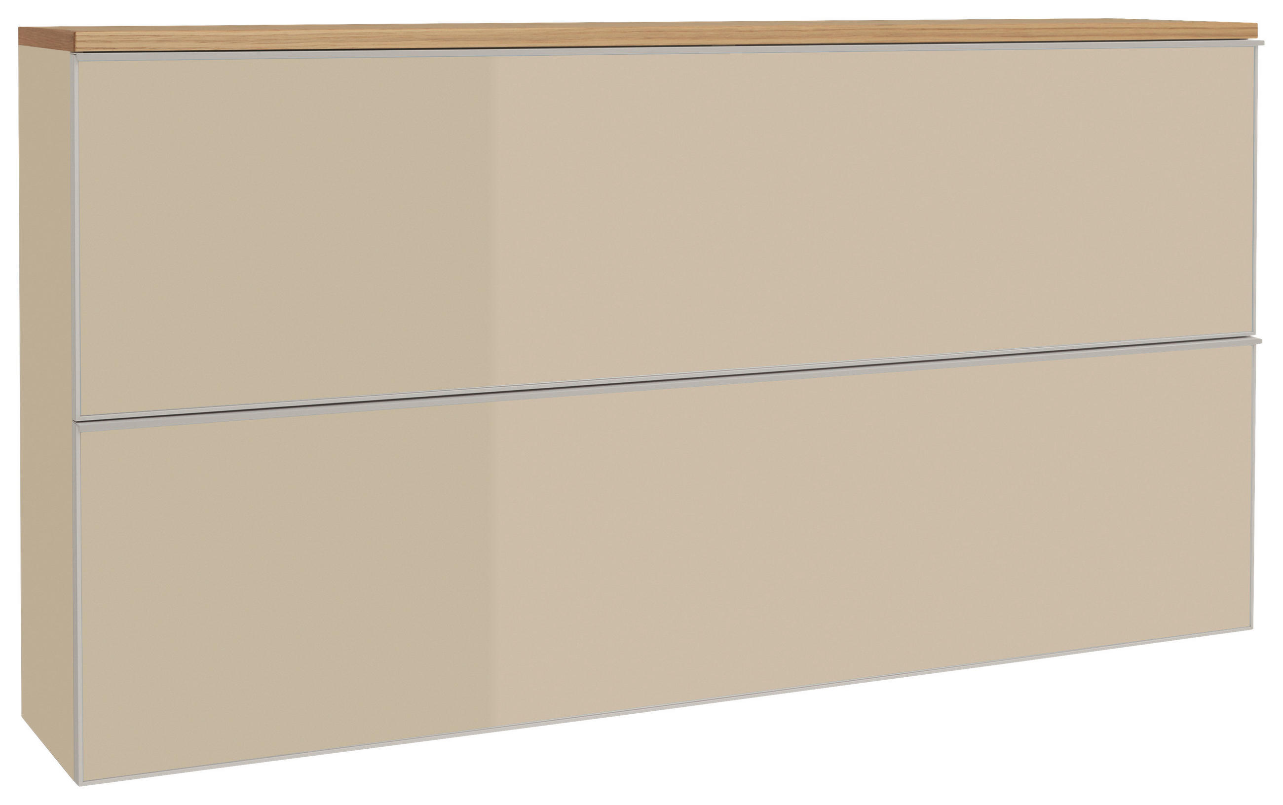 XXXLutz Schuhkipper Eiche, Sand 160x83x31 cm