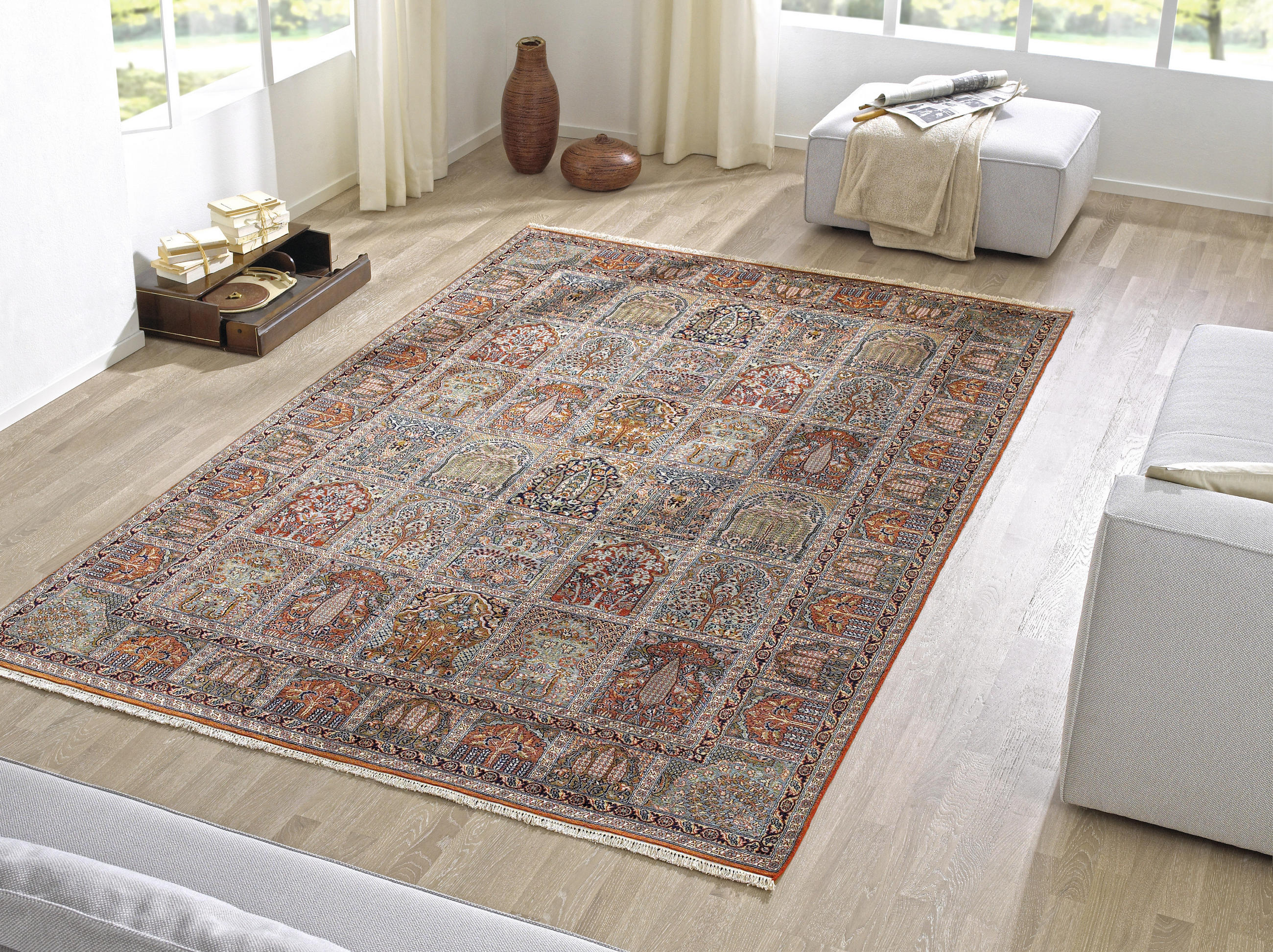 ORIENTTEPPICH 80/130 cm Kashmir XXXklusiv  - Multicolor, Lifestyle, Textil (80/130cm) - Cazaris