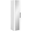 GARDEROB 55/200/47 cm  - vit/svart, Modern, trämaterial/glas (55/200/47cm) - Stylife