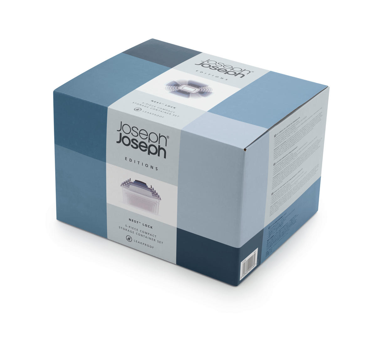 SET POSUDA ZA ZALIHE   Nest  - višebojno, Basics, plastika (24,5/16,3/20cm) - Joseph Joseph