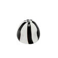 VASE 18 cm  - Schwarz/Weiß, Trend, Glas (21/18cm) - Ambia Home