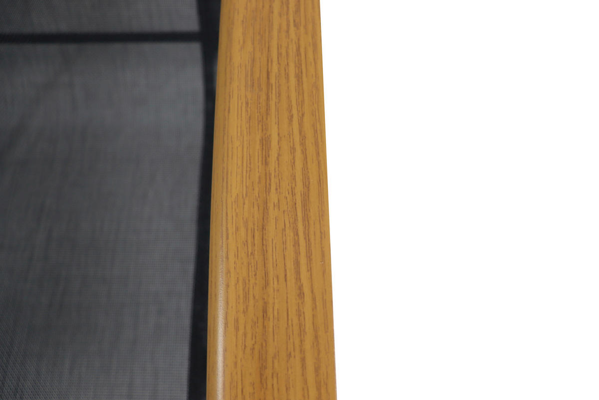 GARTENSET 4-teilig  - Schwarz, MODERN, Glas/Kunststoff (110/76/74cm) - Gardenson